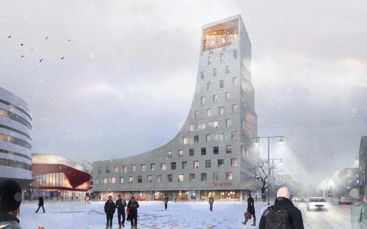 Scandic Kiruna Buitenkant foto